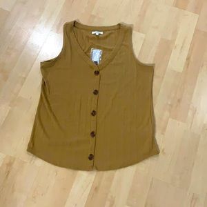 Maurices Button Tank top